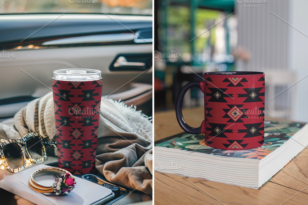 Elegant Southwest Seamless Pattern, a Pattern Graphic by PPEthnicDecorPattern (Photo 9 of 10)