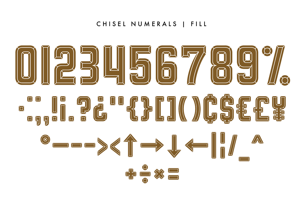 The Numerals Collection, a Handwritten Font by Drew Melton (Photo 13 of 18)