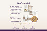 Business Proposal Template for Canva, a Brochure Template by B2 Studio (Thumbnail 2 of 18)