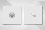 50 + Black and White Logo, a Branding & Logo Template by Aji Gallery (Thumbnail 7 of 14)