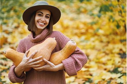 Outdoors portrait delighted woman in, a Nature Photo by vitaliymateha photography