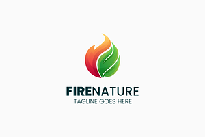 Fire Nature Colorful Logo, a Branding & Logo Template by Artnivora.Std