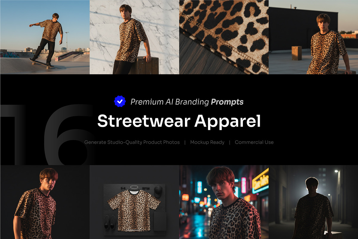 Streetwear Apparel AI Prompt, a Beauty & Fashion Photo by cidcud_graphic (Photo 1 of 2)