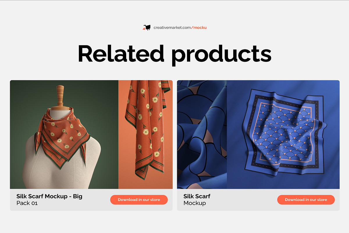 Scarf Mockup - Studio series 01, a Hat Mockup by Mocku (Photo 10 of 10)