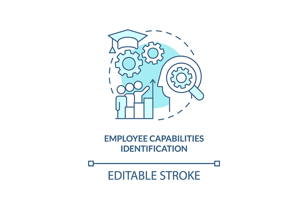 Employee capabilities identification, an Icon by IMG Visuals