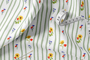 Wildflowers, stripes, checks bandle, a Pattern Graphic by Oksana Dovhopol Art (Thumbnail 12 of 23)