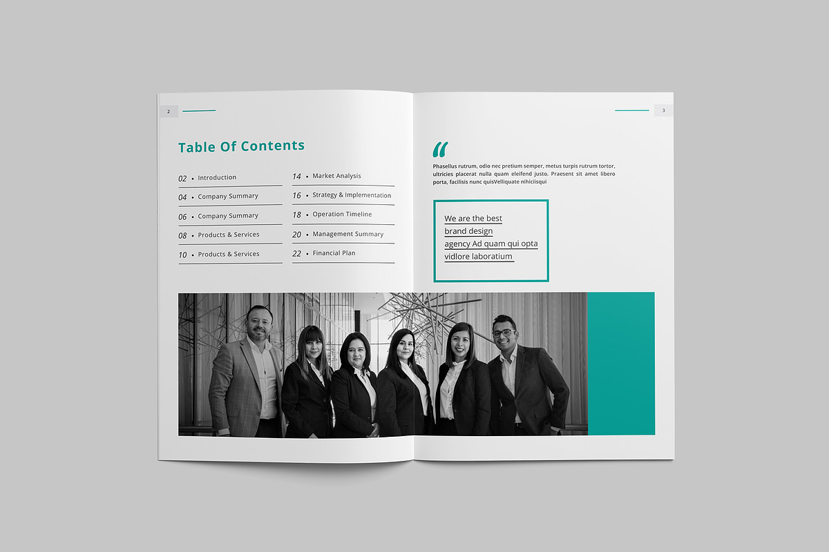 Brochures templates, a Brochure Template by Tanber Hossen (Photo 11 of 13)
