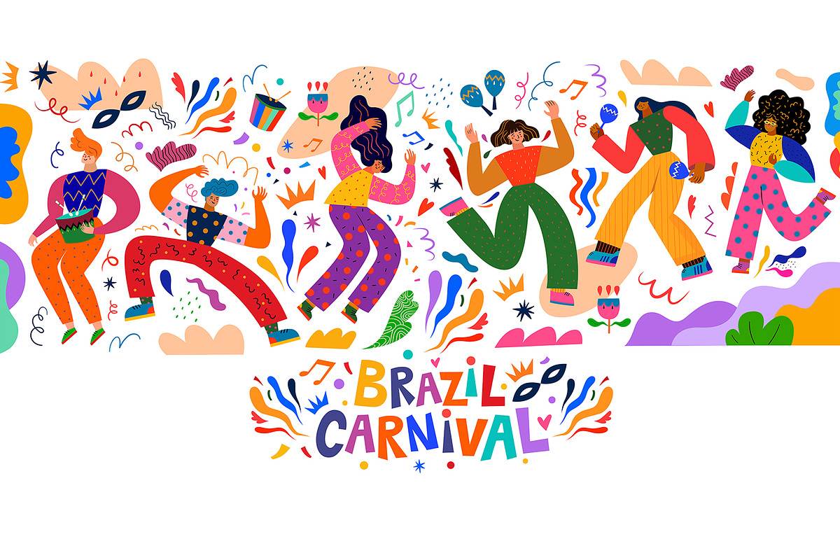 Brazil Carnival collection, an Object Illustration by MoleskoStudio (Photo 13 of 15)