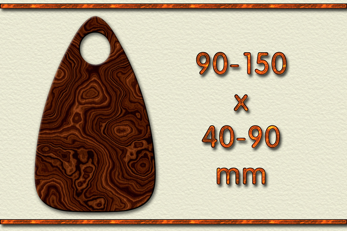 SVG Keychains Cutting Templates, a Design Template by Kseniya-Omega (Photo 2 of 3)