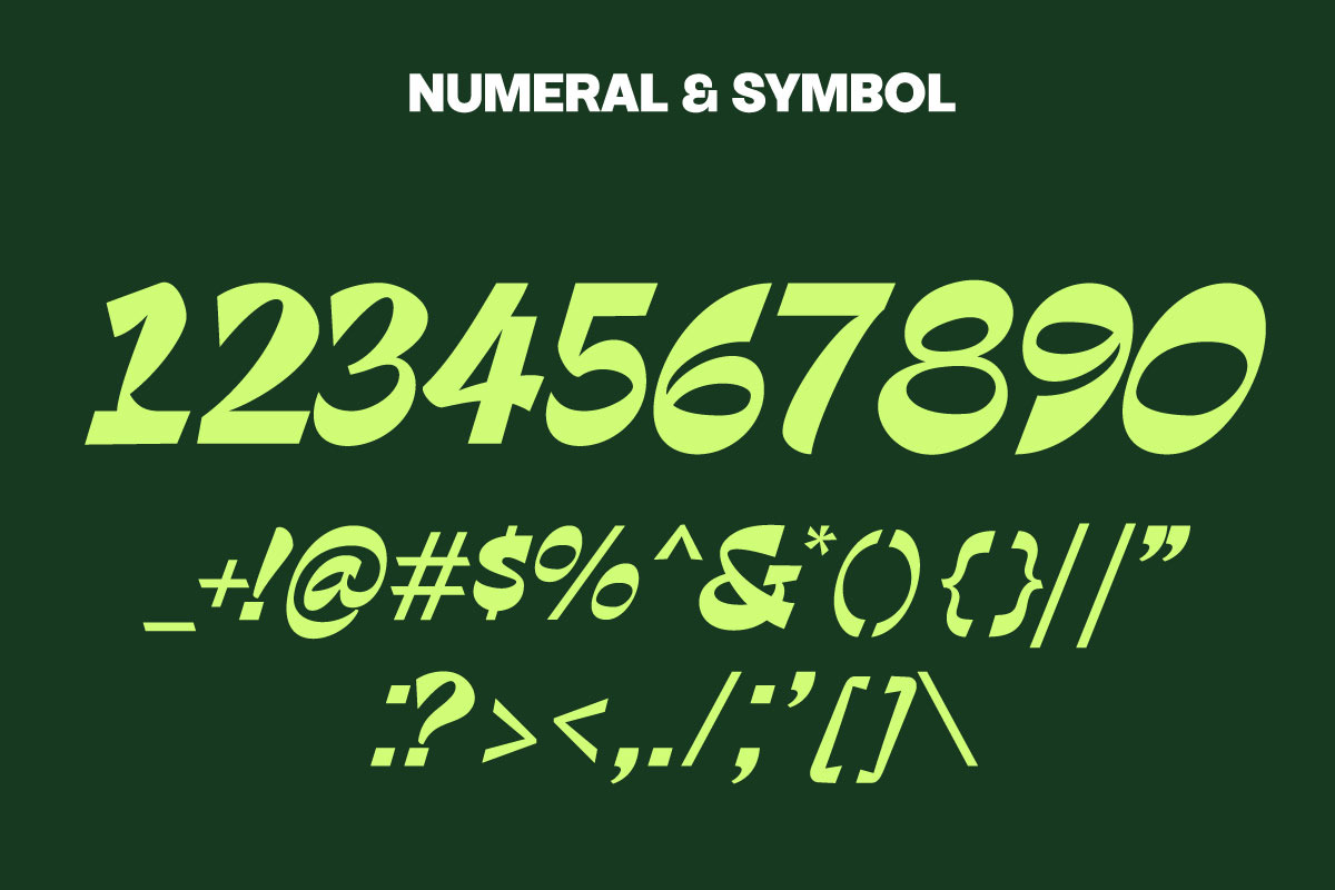 Dx Aiter - Bold Modern Typeface, a Script Font by Dirtyline Studio (Photo 11 of 13)