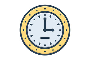 Timer clock color icon, a Duotone Icon by Creative priyanka