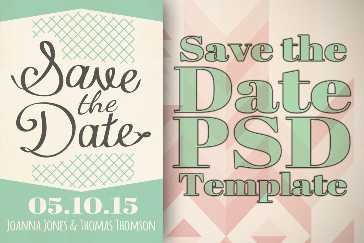 Save The Date Template, an Invitation Template by tbarkley