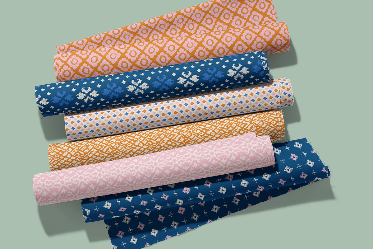 IKAT PRINTS ethnic textured patterns, a Pattern Graphic by SappiStudio (Photo 3 of 14)