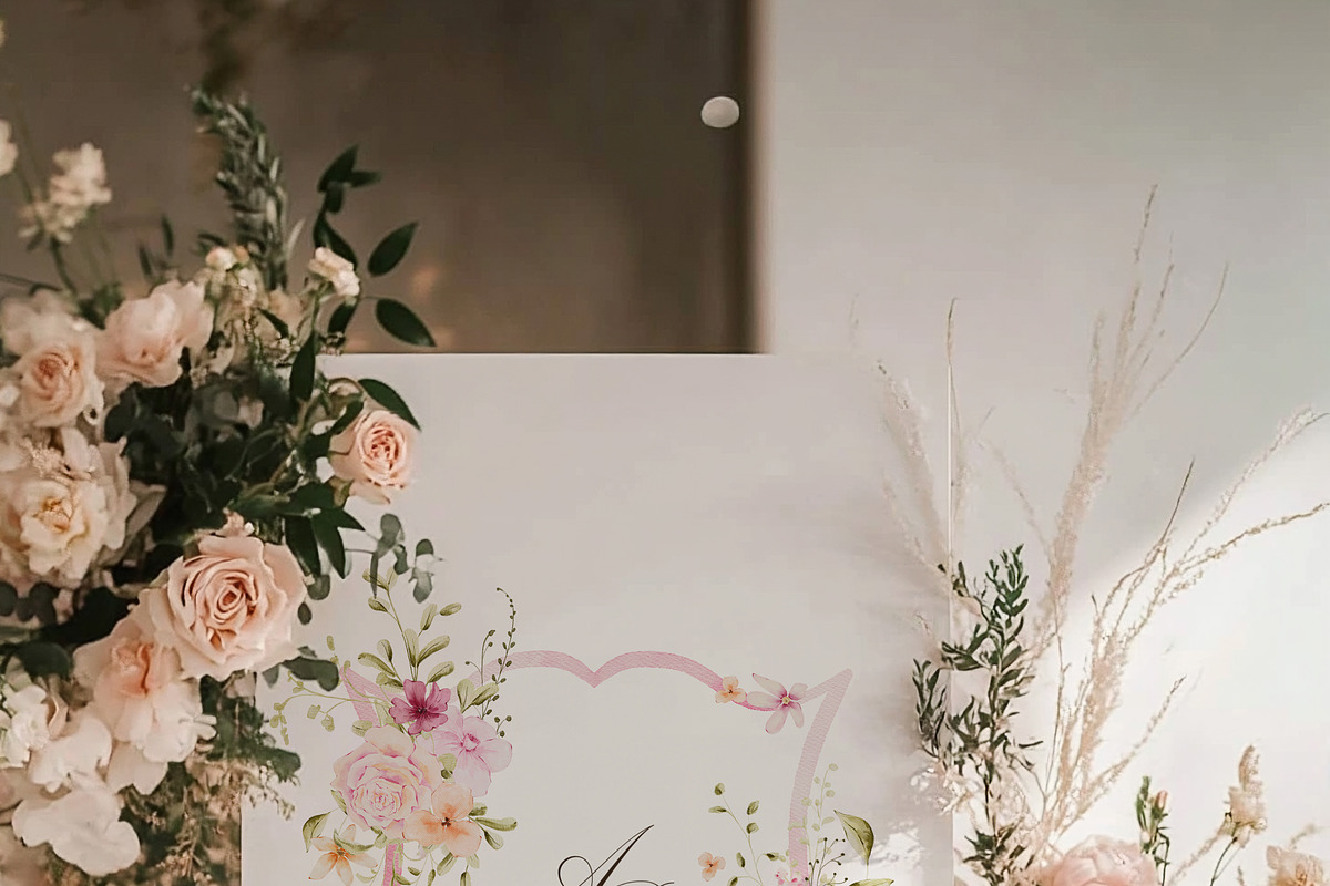 Delicate Pastel Watercolor Flowers, a Decorative Illustration by Altea Design Studio (Photo 16 of 26)