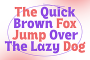 Geladine – Fluid Flare Sans, a Sans Serif Font by Almarkhatype (Thumbnail 2 of 11)