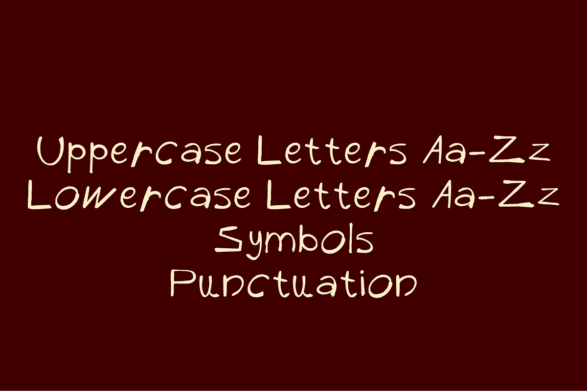 Jazz - A Musical Hand-drawn Typeface, a Handwritten Font by PlayFont Studio (Photo 3 of 4)