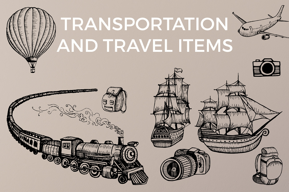 Around the World Collection, a Transportation Illustration by Barn Owl Studio (Photo 8 of 9)