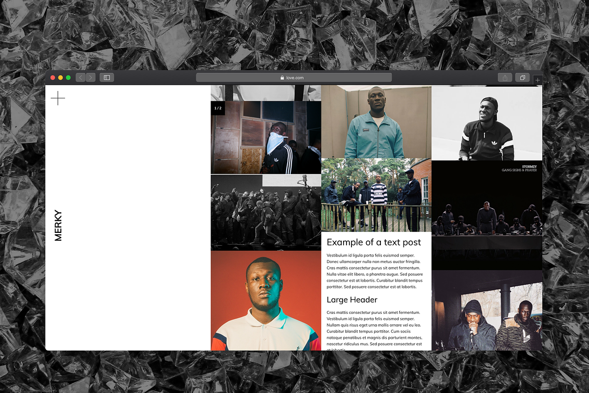 #MERKY, a Websites & App Template by Stash (Photo 2 of 5)