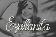 Eyollanita - Monoline Script Font, a Script Font by Bayuktx (Thumbnail 1 of 5)