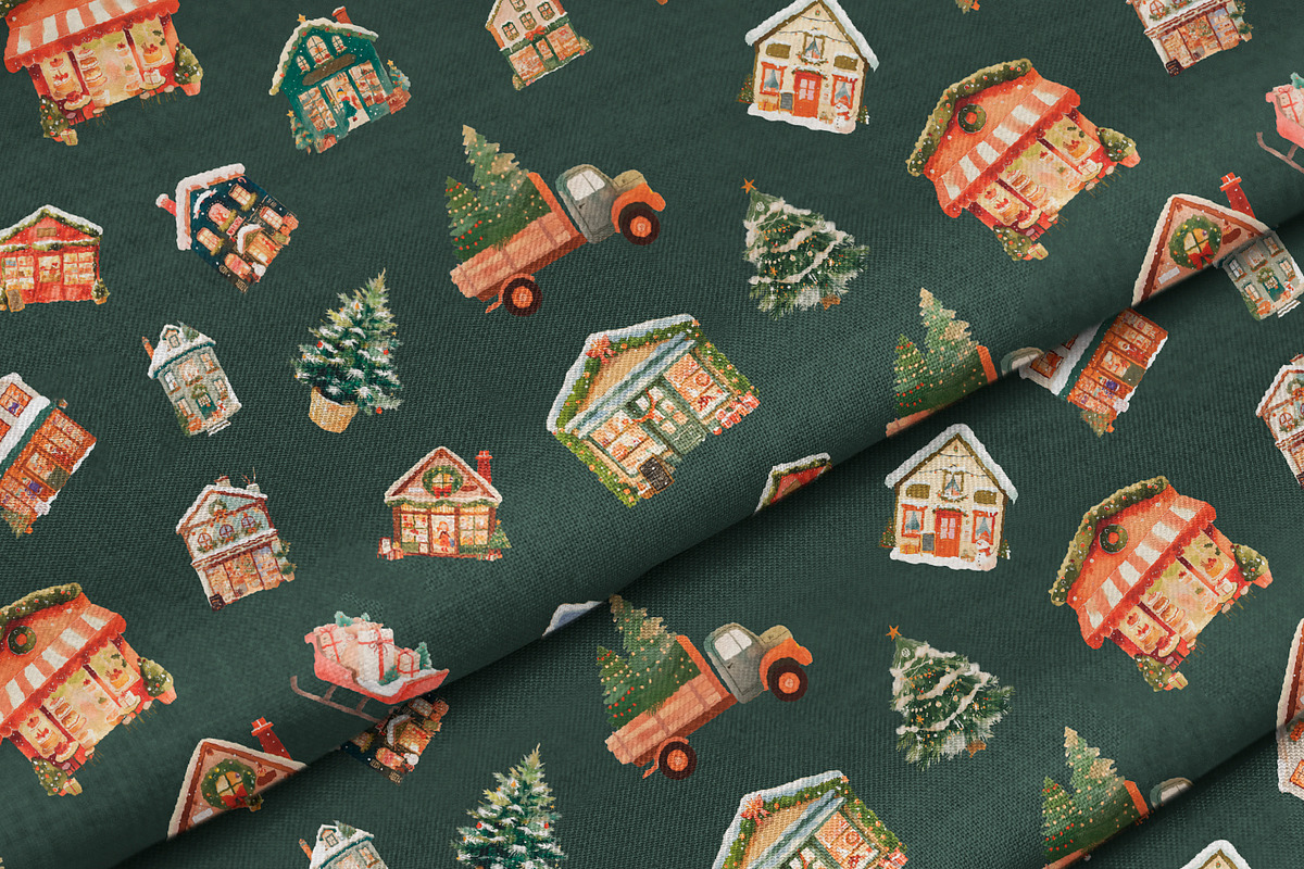 Christmas Shop, a Seasonal Illustration by heyiamalice (Photo 15 of 18)