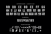 Hotspor - Sport Racing Font, a Sans Serif Font by Iqsiart Studio (Thumbnail 8 of 9)