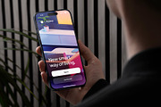 Phone 15 Pro Mockup in Hand, an iPhone Mockup by Asylab (Thumbnail 4 of 4)