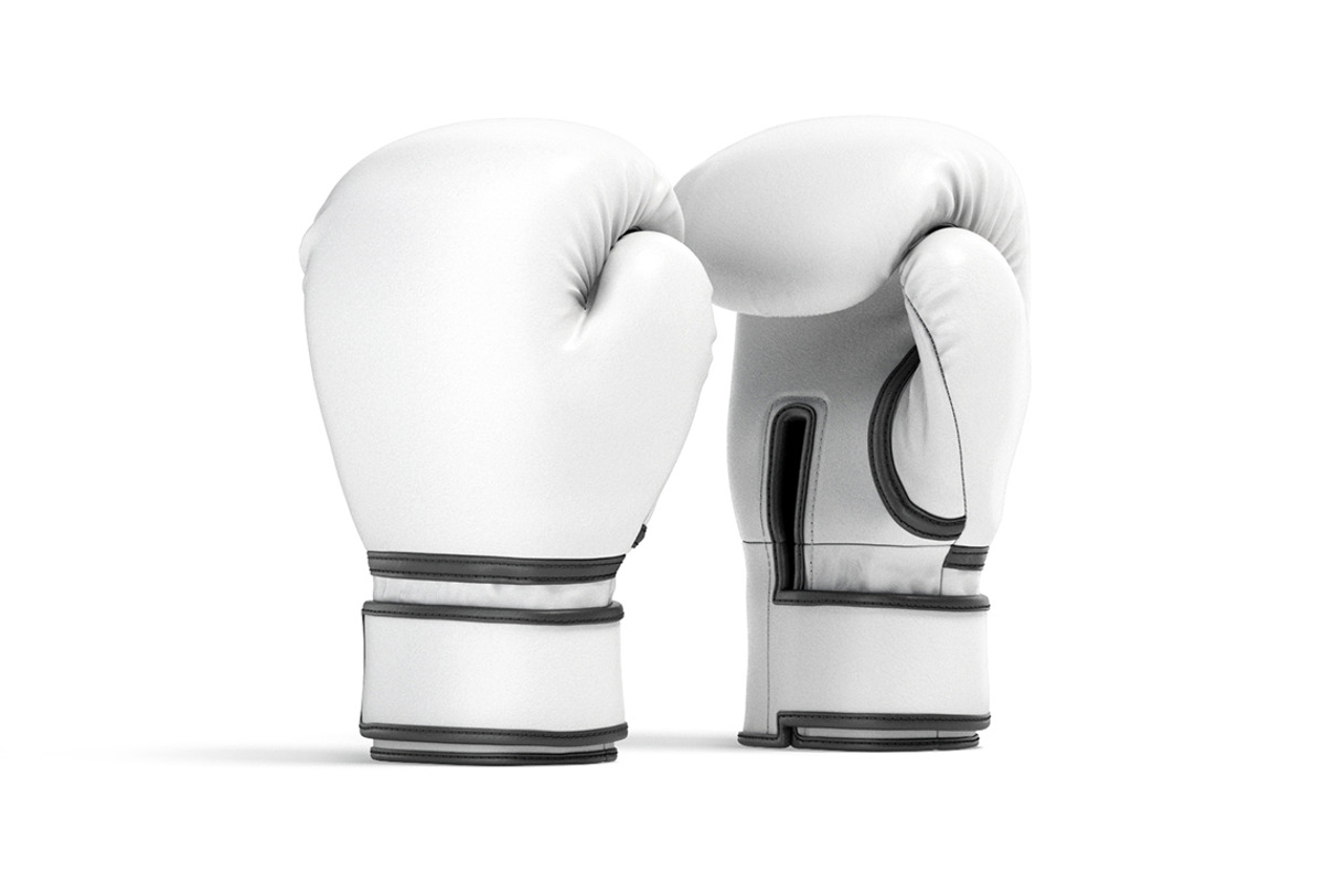 White Leather Boxing Gloves 3D Model, an Object 3D Model by rebrandy (Photo 3 of 9)