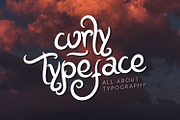 Megilan Curly Handwritten Font, a Font by Dicubit (Thumbnail 2 of 10)