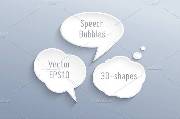 Speech Bubbles preview 3