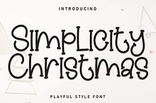 Simplicity Christmas | Script Font