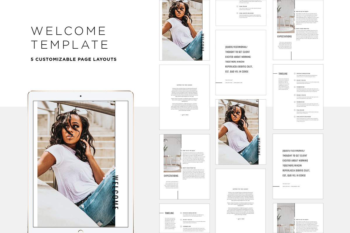 Southport Creative Template Bundle, a Templates & Theme by Christie Evenson (Photo 8 of 11)