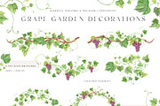 Watercolor countryside houses, a Decorative Illustration by MariGraphic boutique (Thumbnail 5 of 13)