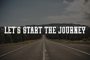 Horizon Varsity - Vintage Slab Serif, a Slab Serif Font by Pian45 Studio (Thumbnail 2 of 11)