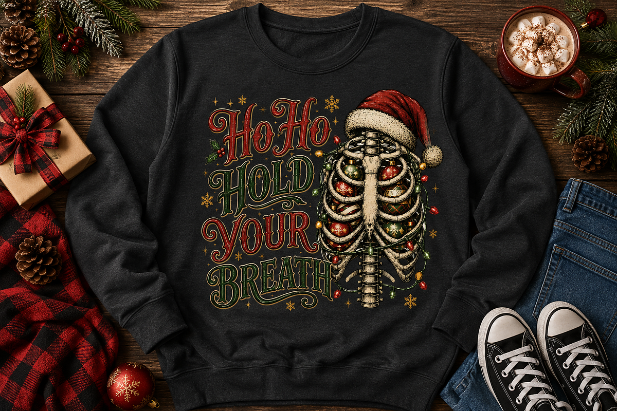 Retro Skeleton Christmas Png Bundle, an Object Graphic by Daisy Design (Photo 3 of 22)