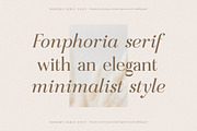 Fonphoria - Modern Serif Font, a Serif Font by Storytype Studio (Thumbnail 5 of 15)