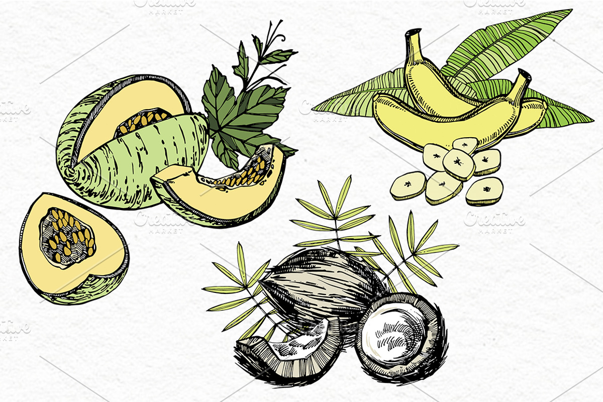 Nuts and snacks, a Food Illustration by Ann Astro (Photo 12 of 24)