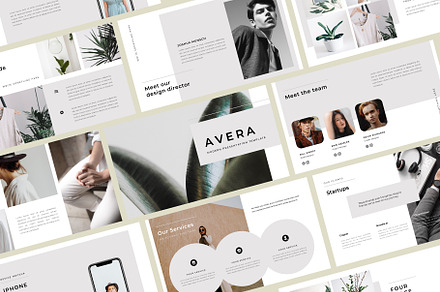Avera - PowerPoint Template, a Presentation Template by Bervisual