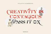 Bornice Modern Serif, a Serif Font by Damelev (Thumbnail 7 of 13)