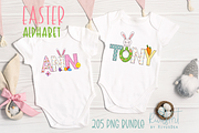 Easter Doodle Alphabet Bundle, an Illustration by RivusArt (Thumbnail 2 of 3)