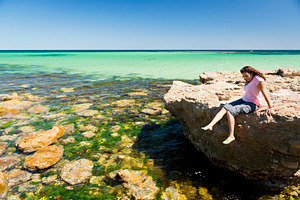Woman in Tropical Water, a Person Photo by THP Creative