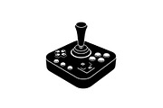 50 Retro Gaming Joystick Vector Bund, an Illustration by Creativeshirt (Thumbnail 4 of 51)
