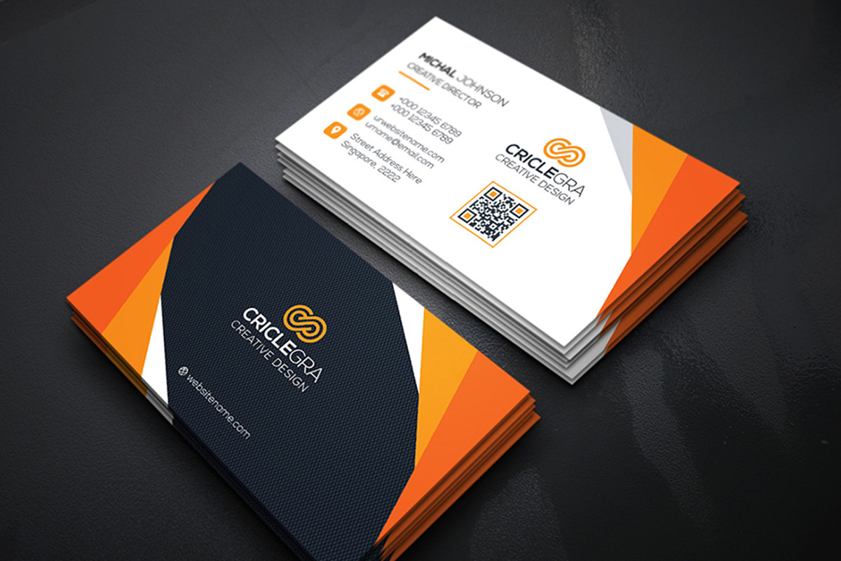 CricleGra Bsuness Card, a Business Card Template by GenerousArt (Photo 2 of 5)
