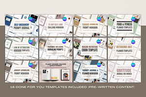 Canva Template Mega Bundle For Coach