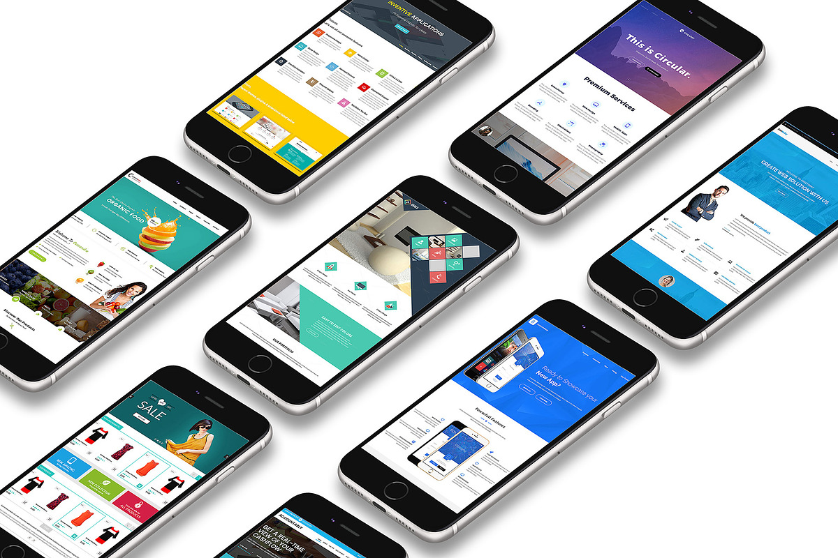 3D iPhone Presentation Mock-Up 22, an iPhone Mockup by Graphicsworld125 (Photo 5 of 9)