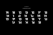 Nogiw Rimen - Futuristic Font, a Sans Serif Font by Iqsiart Studio (Thumbnail 6 of 8)