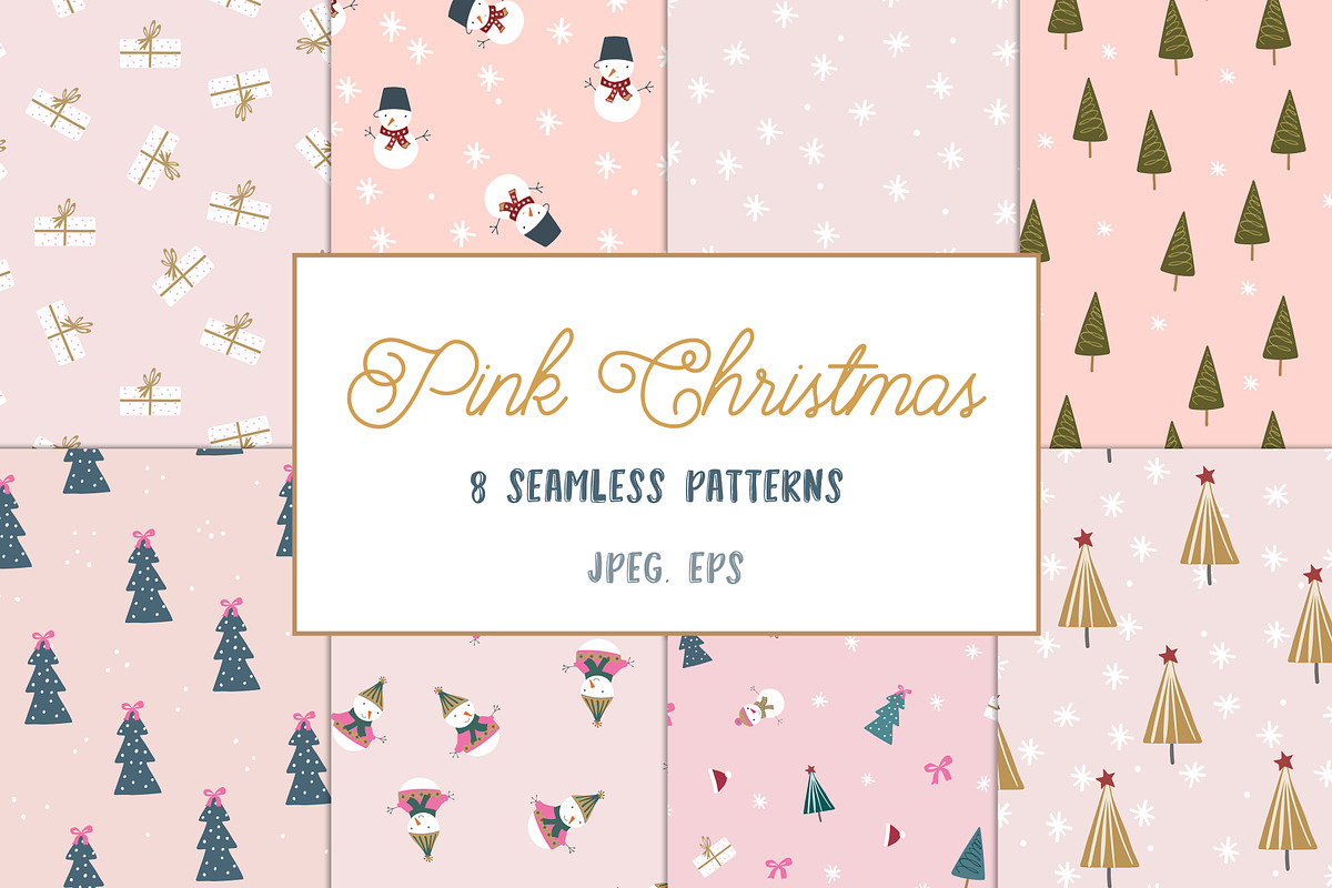 the Big Christmas bundle, a Pattern Graphic by Katie Lisker (Photo 25 of 27)