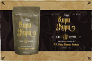 Victorian Letterhead, a Serif Font by Burntilldead (Thumbnail 11 of 13)