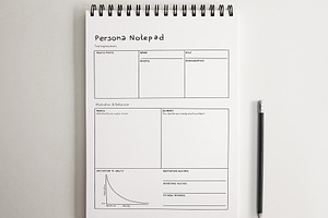 15 Hand Drawn UX Design Planners