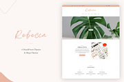 Rebecca WordPress Theme for Bloggers, a WordPress Template by AZ-Theme (Thumbnail 2 of 8)