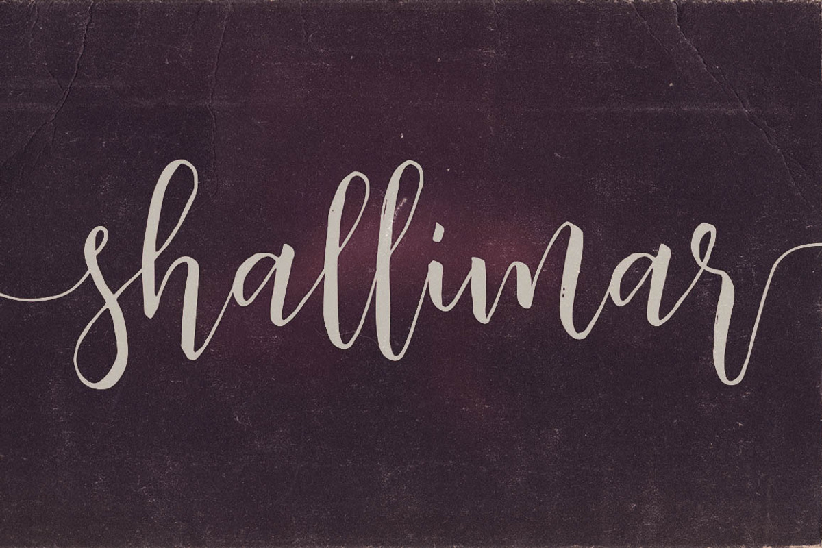 Shalimar Font Duo preview 6
